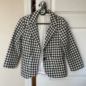 Houndstooth Blazer